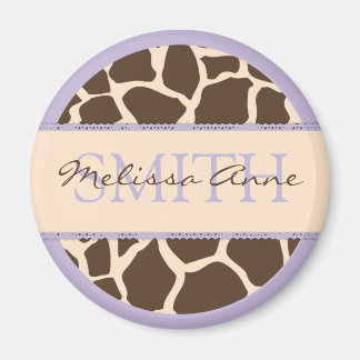 Safari Girl Lavender Magnet 4