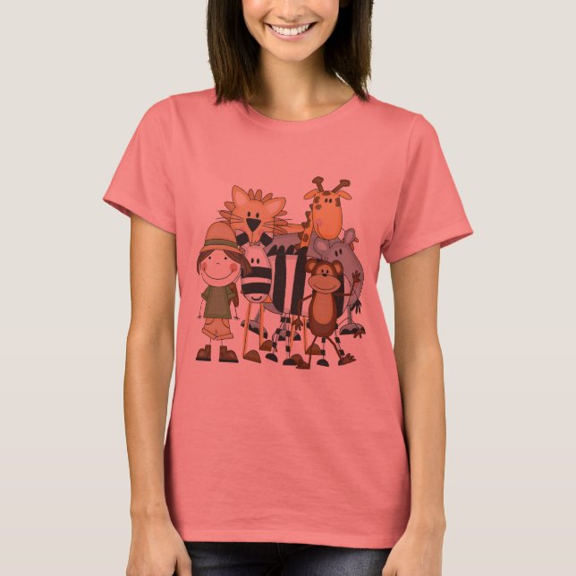Safari Girl T - Shirt und Geschenke (Vorderseite)