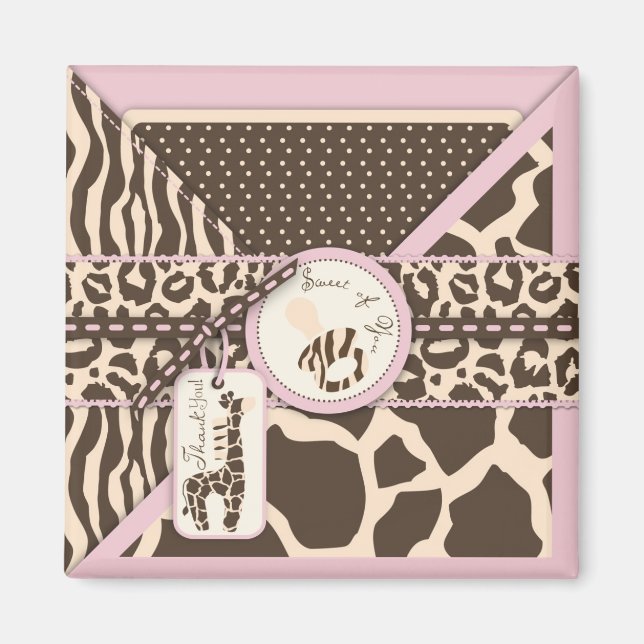 Safari Girl TY Magnet (Vorne)