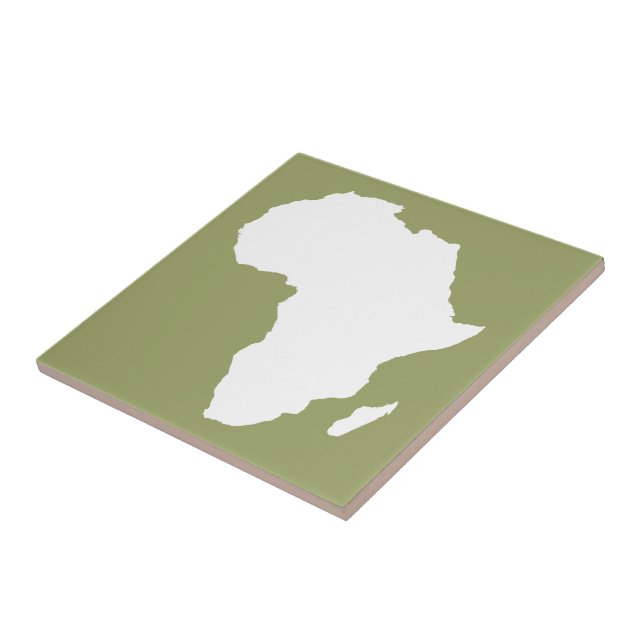 Safari Green Audacious Africa Fliese (Seite)