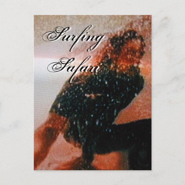 Safari I Postcard - Anpassbar Postkarte (Vorderseite)