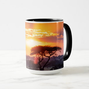 Safari im Serengeti-Nationalpark Tasse