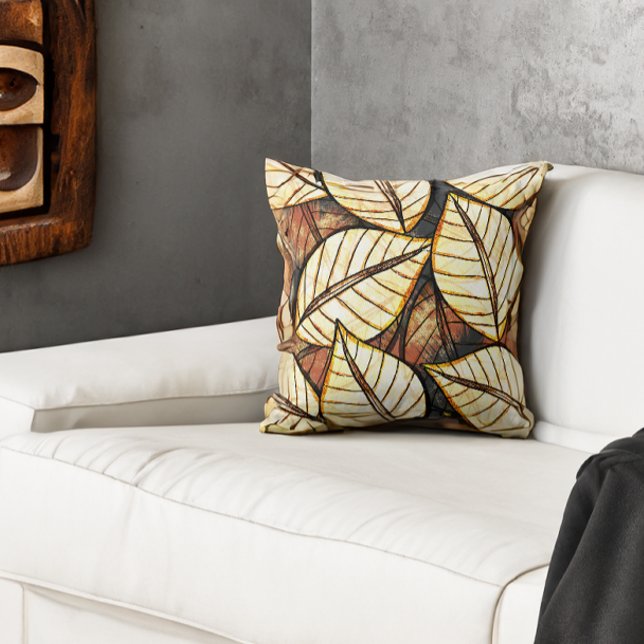 Safari in Ihren Zuhause Rainforest Blätter Kissen (Von Creator hochgeladen)