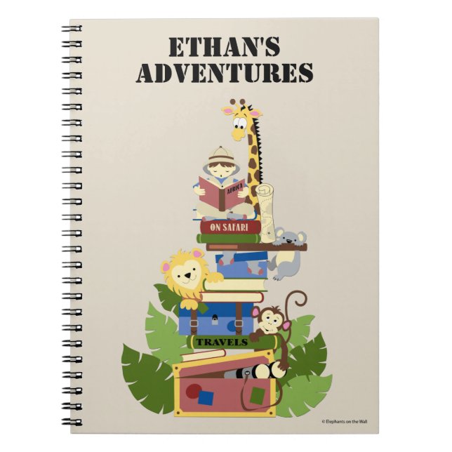 Safari Journal Notizblock (Vorderseite)