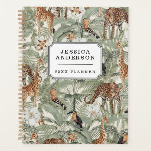 Safari Jungle Animals Planner Planer