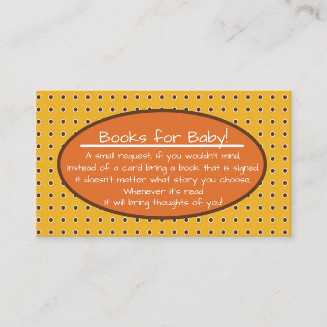 Safari Jungle Books für Baby Invite Card Addition Begleitkarte (Vorderseite)