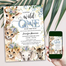 Safari Jungle Boy Baby Dusche