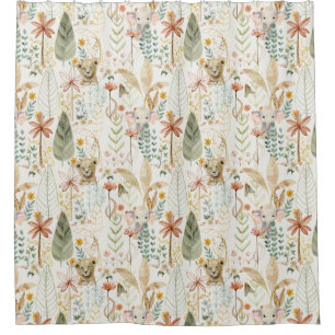 Safari Jungle Little Lion King Boy Baby Kinderzimm Duschvorhang