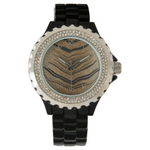 Safari Knight Animal Print Armbanduhr