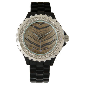 Safari Knight Animal Print Armbanduhr