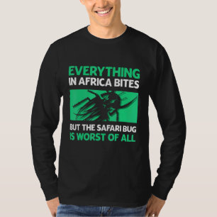 Safari Kostüme Alles in Afrika Bites Tour Gui T-Shirt