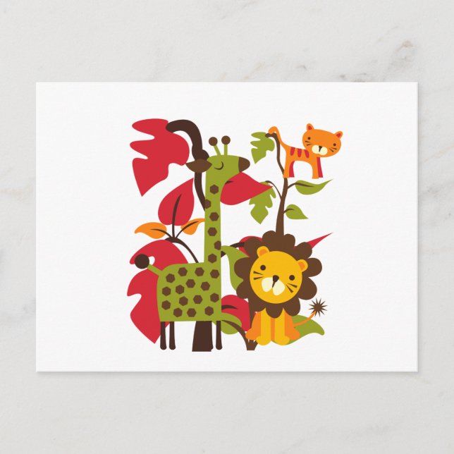 Safari Life Postkarte (Vorderseite)
