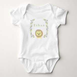 Safari Lion Baby Onsie Strampler