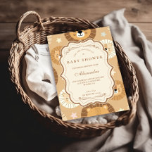 Safari Lion Baby Shower