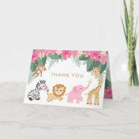 Safari Mädchen danke