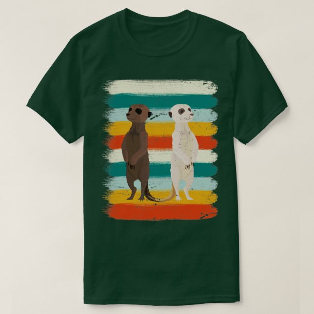 Safari Meerkat T-Shirt (Design vorne)