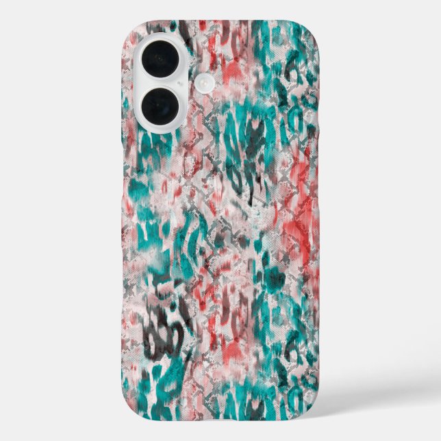 Safari-Muster  Case-Mate iPhone Hülle (Rückseite)