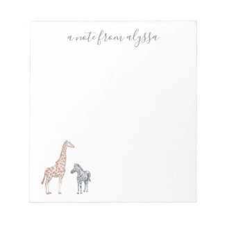 Safari Notepad Notizblock