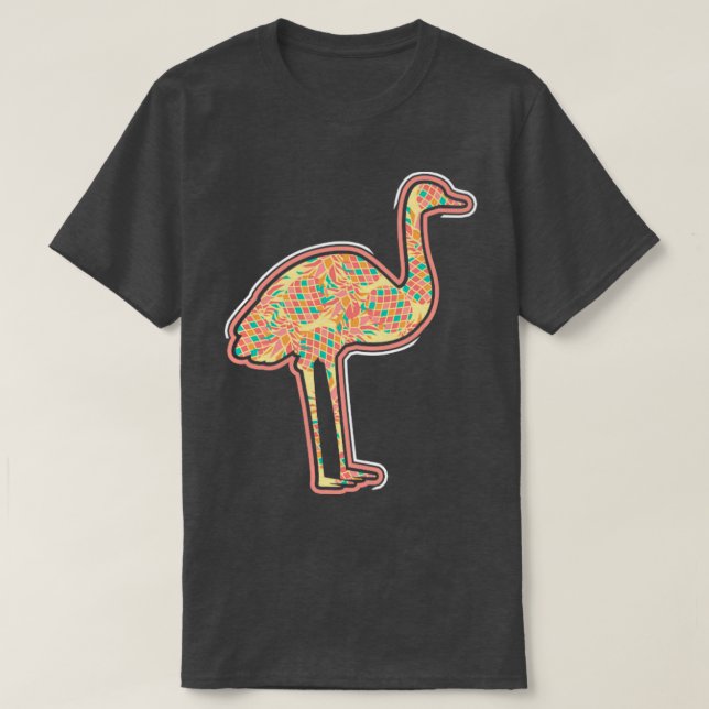 Safari Ostrich T-Shirt (Design vorne)