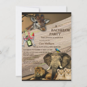 Safari Park Outdoor Bachelor Party