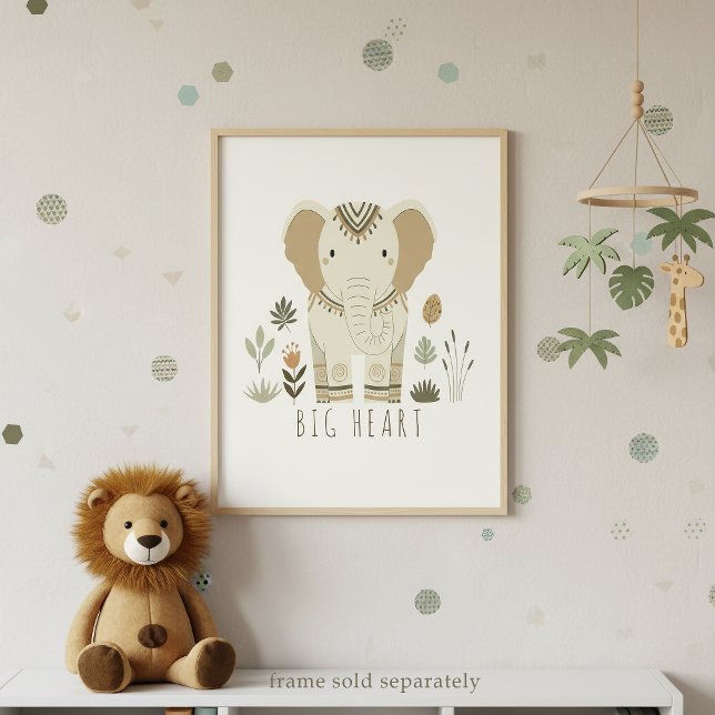 Safari Portraits Elephant Ivory ID1264 Poster (Von Creator hochgeladen)