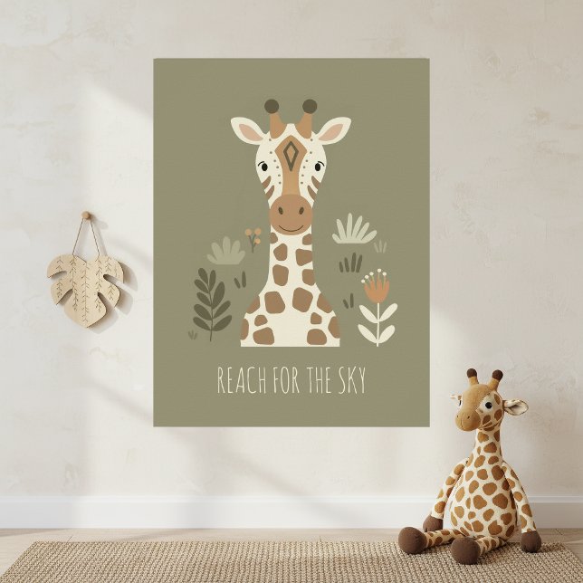 Safari-Porträts Giraffe ID1264 Poster (Von Creator hochgeladen)