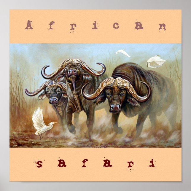 Safari Poster (Vorne)