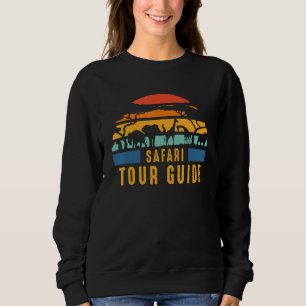 Safari-Reiseführer Kenia Tansania Namibia Afrika A Sweatshirt