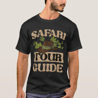 Safari-Reiseleiter-Kostüm Dschungel Zoo Wildtiere T-Shirt