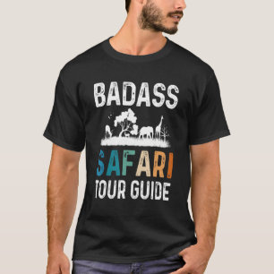Safari-Reiseleiter Naturfanatiker Dschungel-Safa T-Shirt
