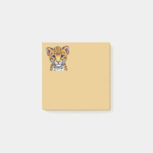 Safari Spirit Gepardenjunges  Post-it Klebezettel