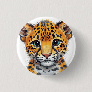 Safari Spirit Gepardjunges Button