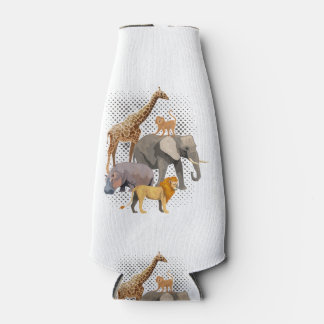 Safari Squad African Safari Tiere Funny Zoo Anim Flaschenkühler