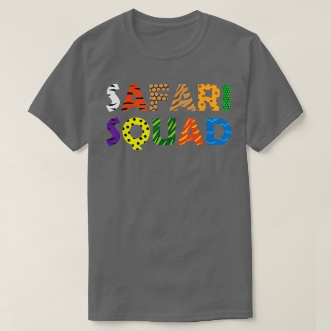 Safari Squad African Summer Vacay Tour T-Shirt (Design vorne)