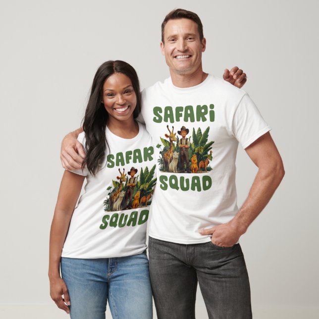 Safari Squad, afrikanische Savannah T-Shirt (Unisex)