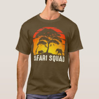 Safari Squad Afrikanischer Familienausflug mit Fam