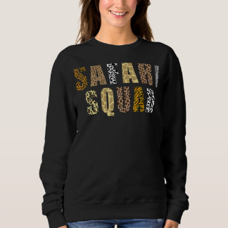 Safari Squad Familie Matching Sommerurlaub 1 Sweatshirt