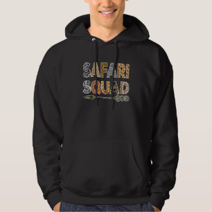 Safari Squad Wild Animal Tourist Kind und Yo Hoodie