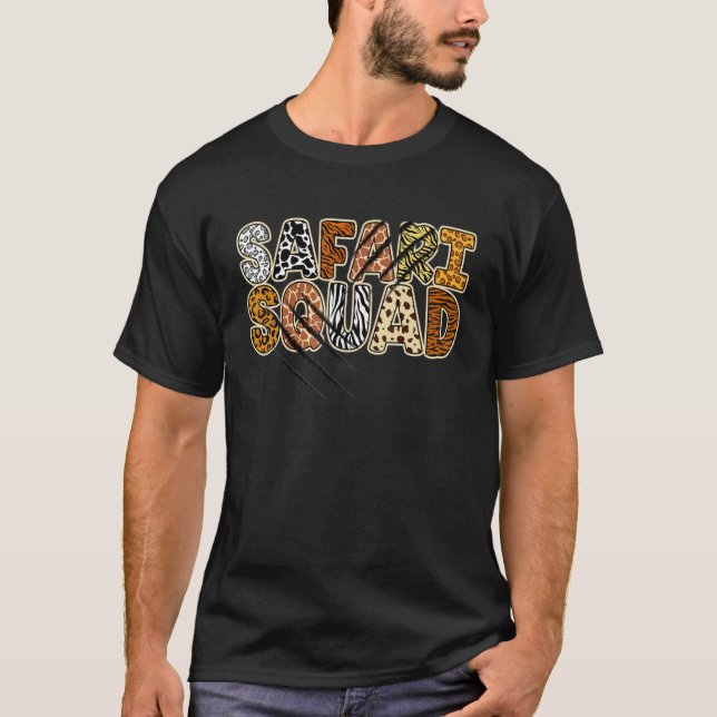 Safari Squad Wild Animals T-Shirt (Vorderseite)