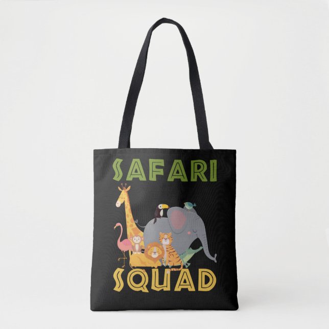 Safari Squad Zoo Familienurlaub (Vorderseite)