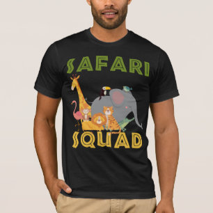 Safari Squad Zoo Familienurlaub T-Shirt