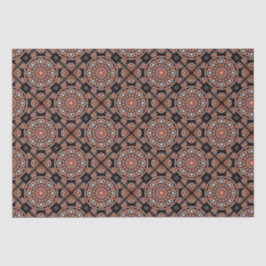 Safari Sunset Bohemisch Star Fall Mandala Tiled Seidenpapier