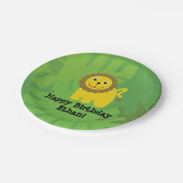 Safari-Thema Geburtstag Pappteller