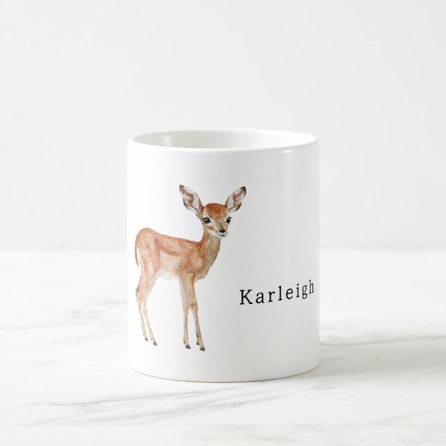 Safari-Tier Reh Kaffeetasse (Mittel)