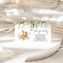 Safari-Tierbücher Begleitkarte