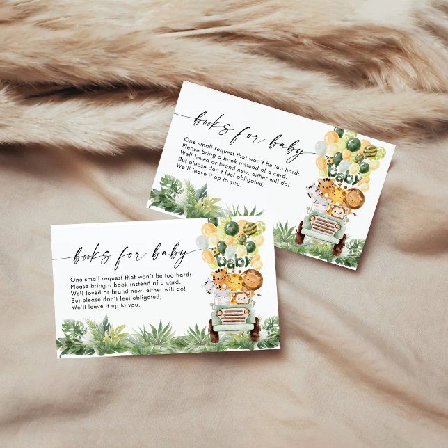 Safari-Tierbücher für die Kinderschutzkarte Begleitkarte (Von Creator hochgeladen)