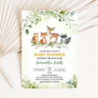 Safari-Tiere Botanische Babyparty