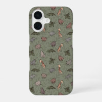 Safari-Tiere (Elefant, Giraffe, Krokodil & Nashorn