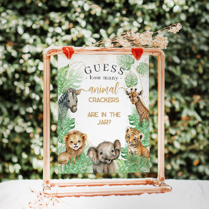 Safari-Tiere Tropical Baby Shockers-Spiel Poster