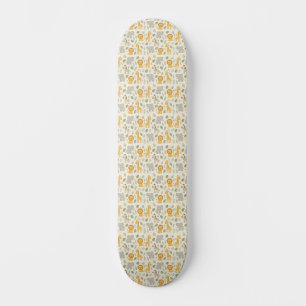Safari-Tierkinderstube-Druck Skateboard